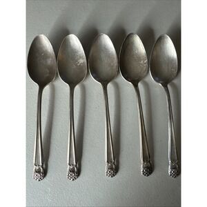 International Silver Eternally Yours  Tablespoon Set Of 5 Spoons